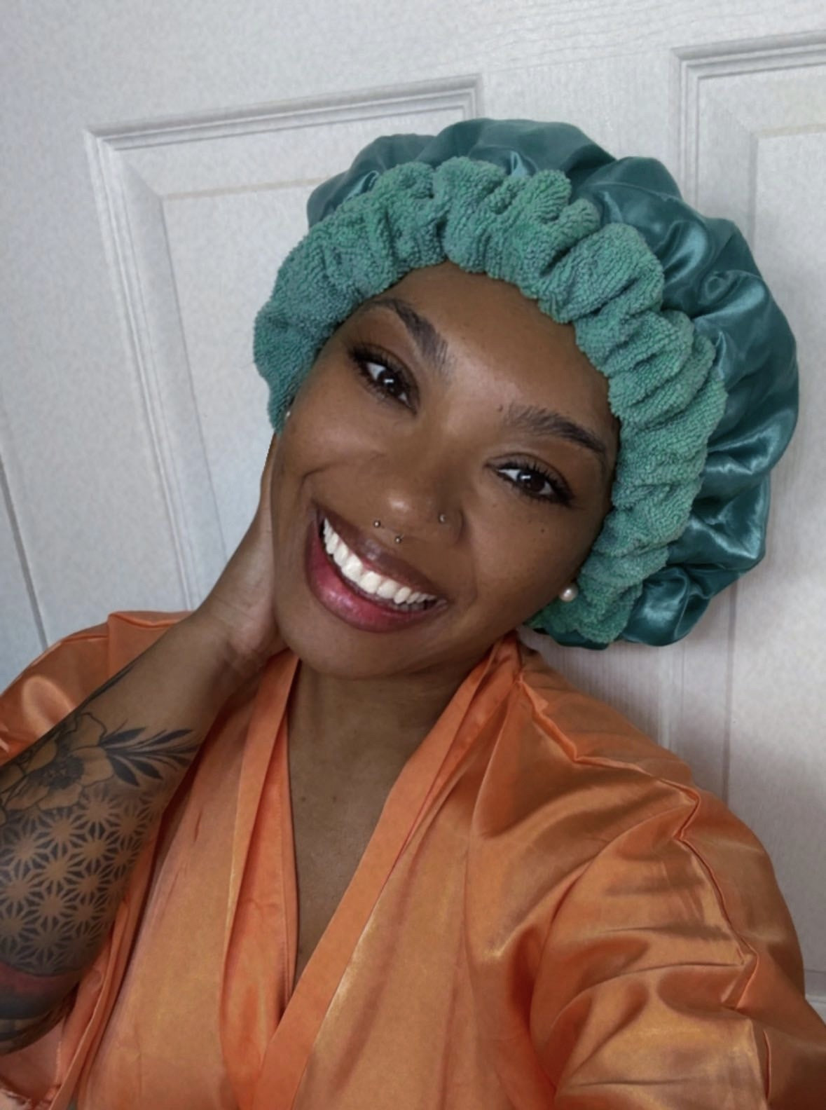 Satin Towel Bonnet (PRE-ORDER)