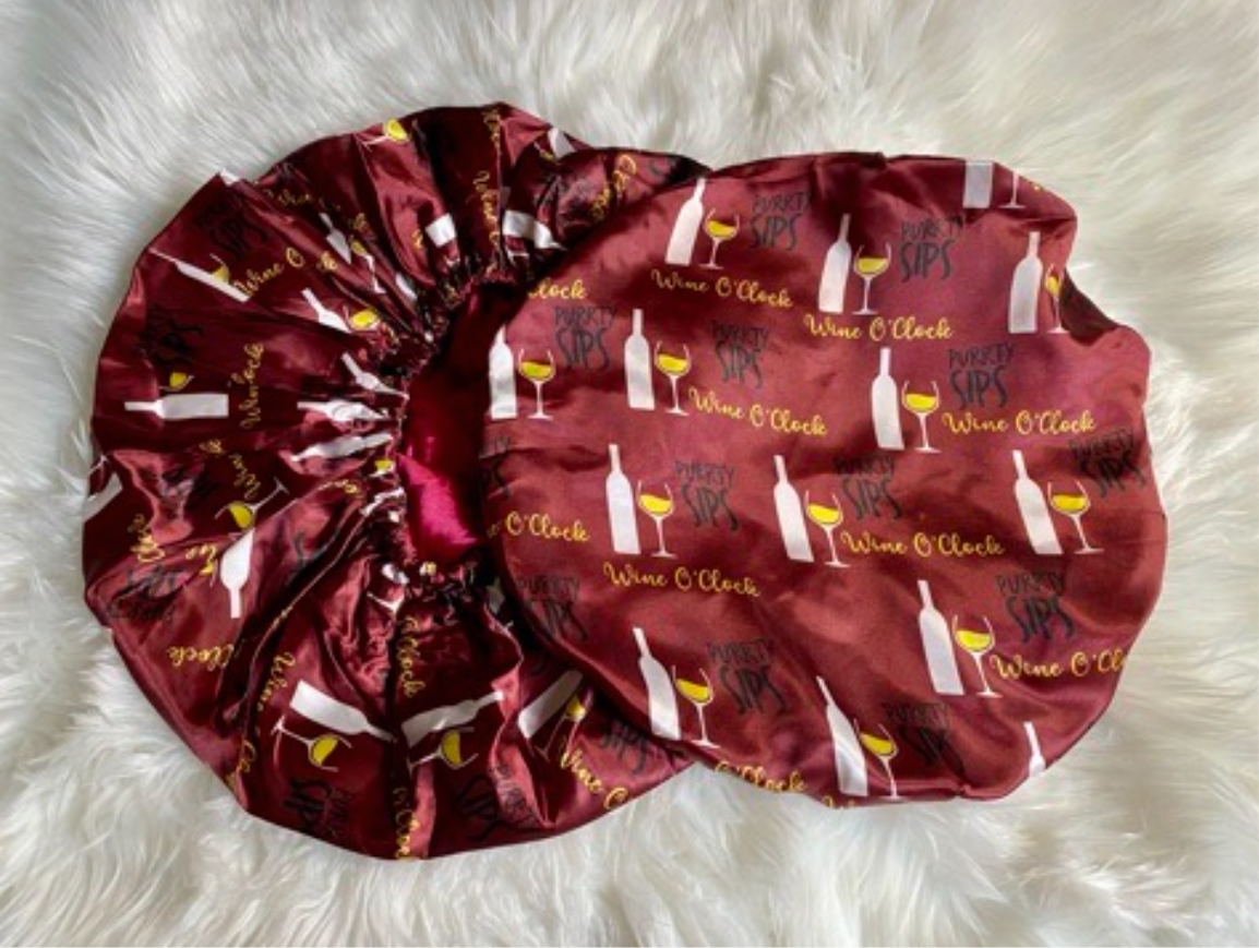 "Wine O’Clock" Bonnet