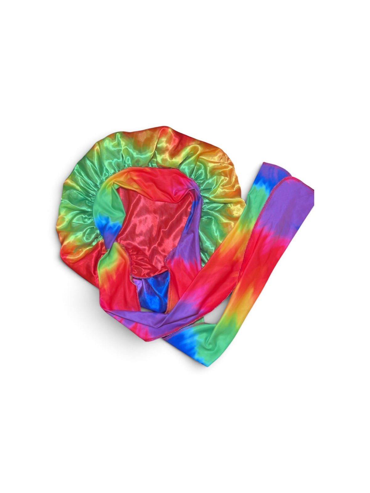 “Over the Rainbow” Satin Bonnet