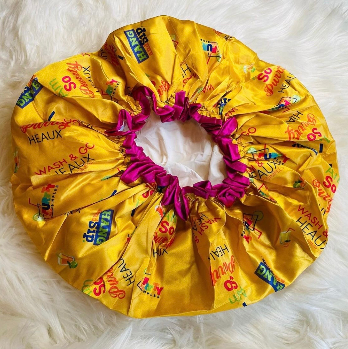 Purrty Shower Cap