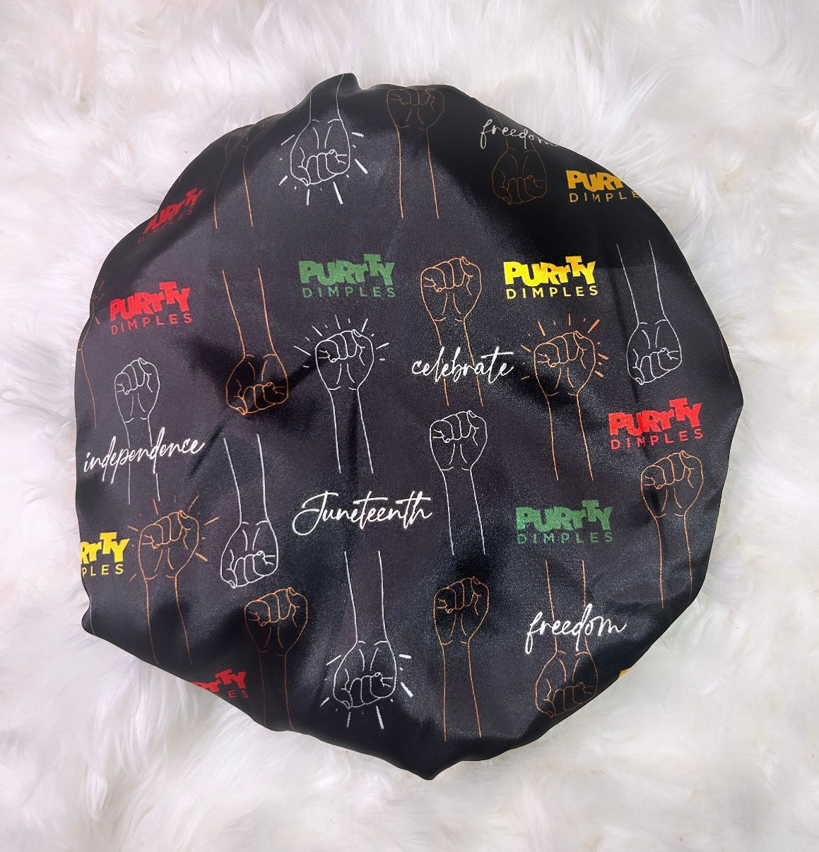 Purrty Shower Cap