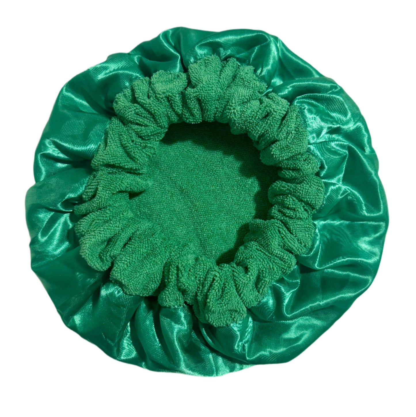 Satin Towel Bonnet