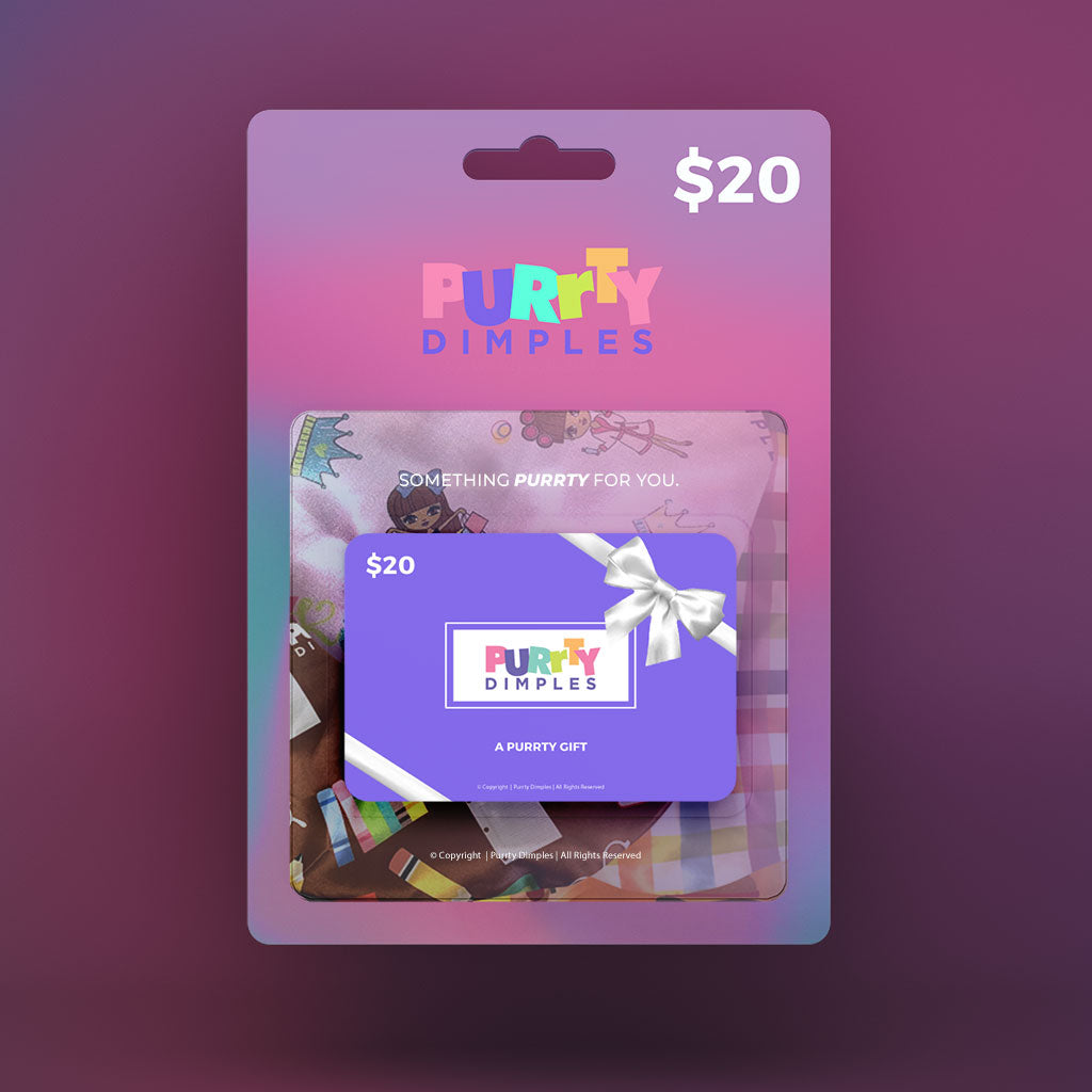 Purrty Dimples - Gift Card