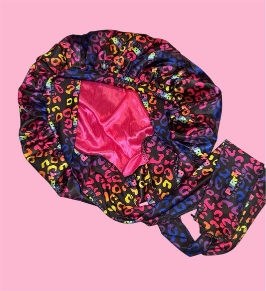 Colorful Leopard Bonnet Collection