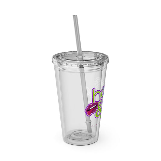 Hang & Sip 16oz Tumbler with Straw