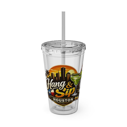 Hang & Sip Houston 16oz Tumbler with Straw
