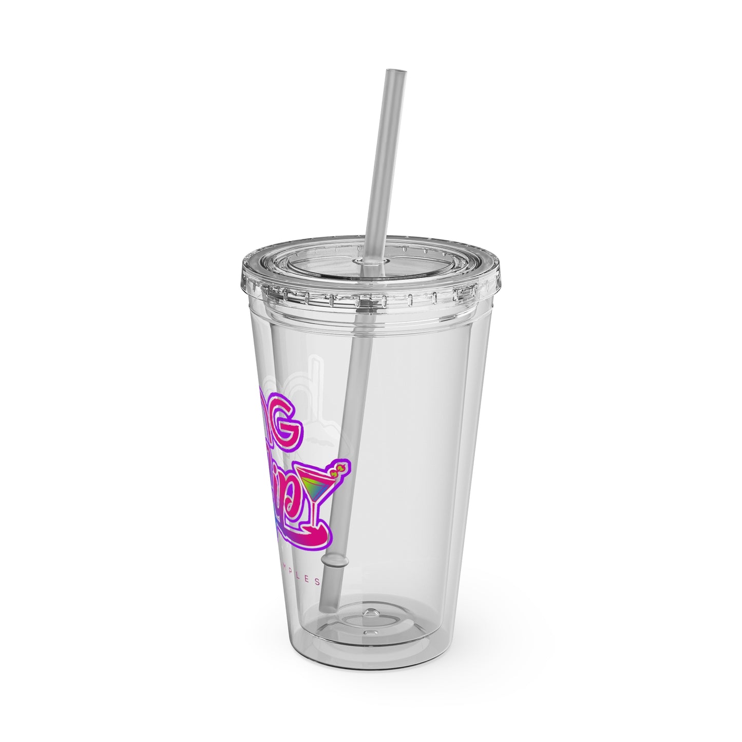 Hang & Sip 16oz Tumbler with Straw
