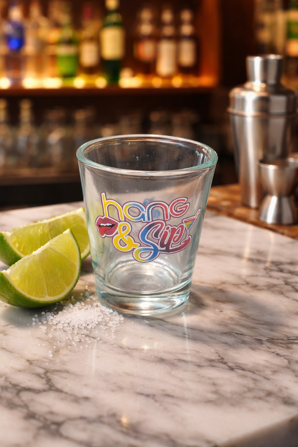 Hang & Sip Nostalgia Shot Glass