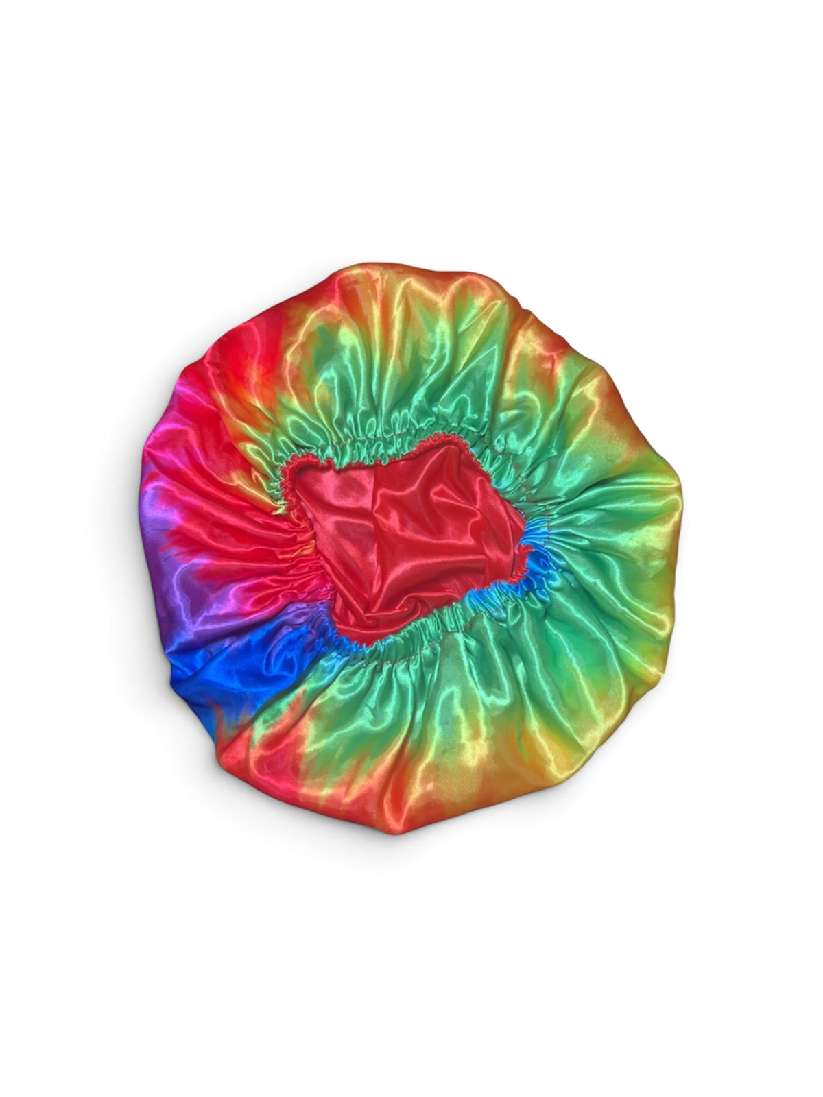 “Over the Rainbow” Satin Bonnet