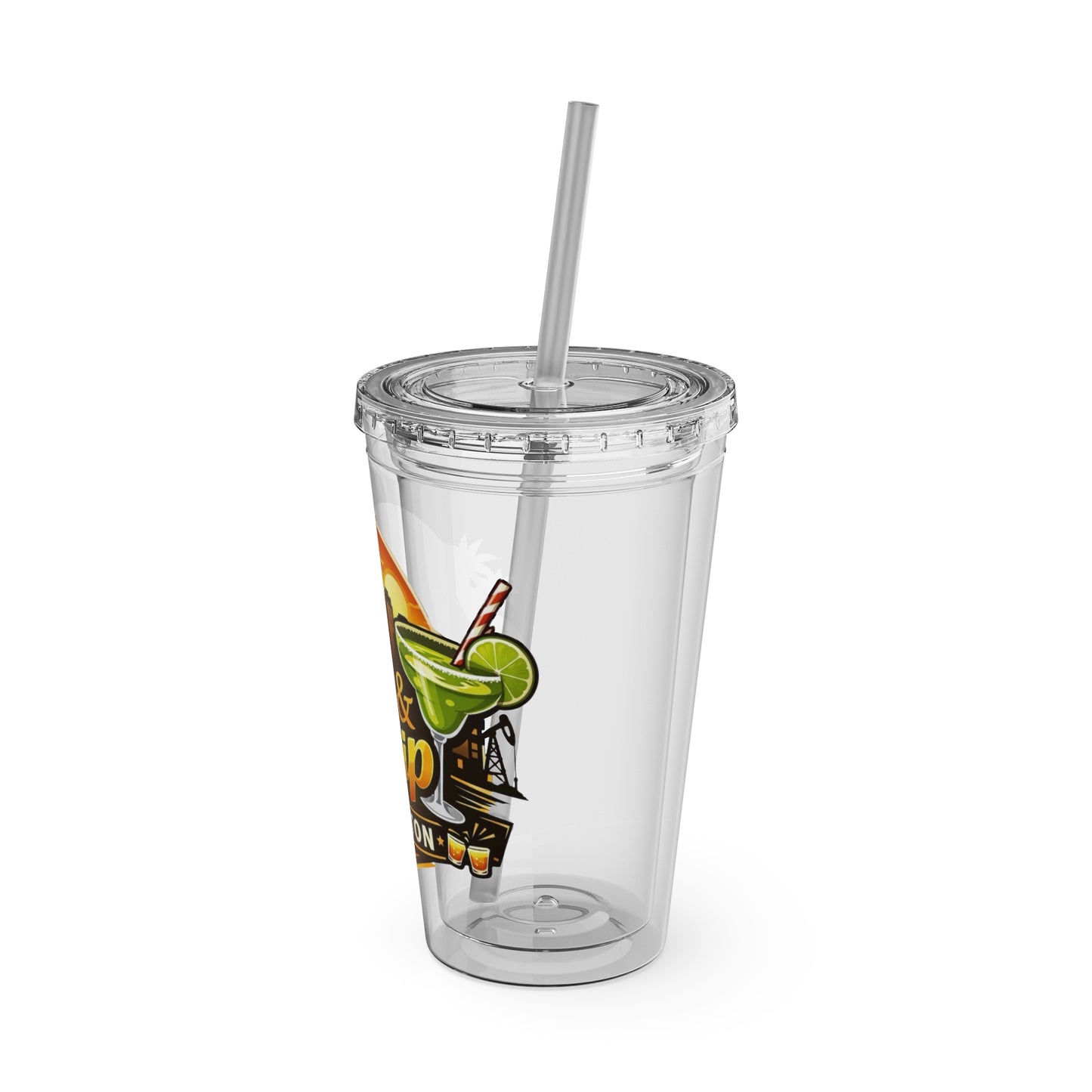 Hang & Sip Houston 16oz Tumbler with Straw