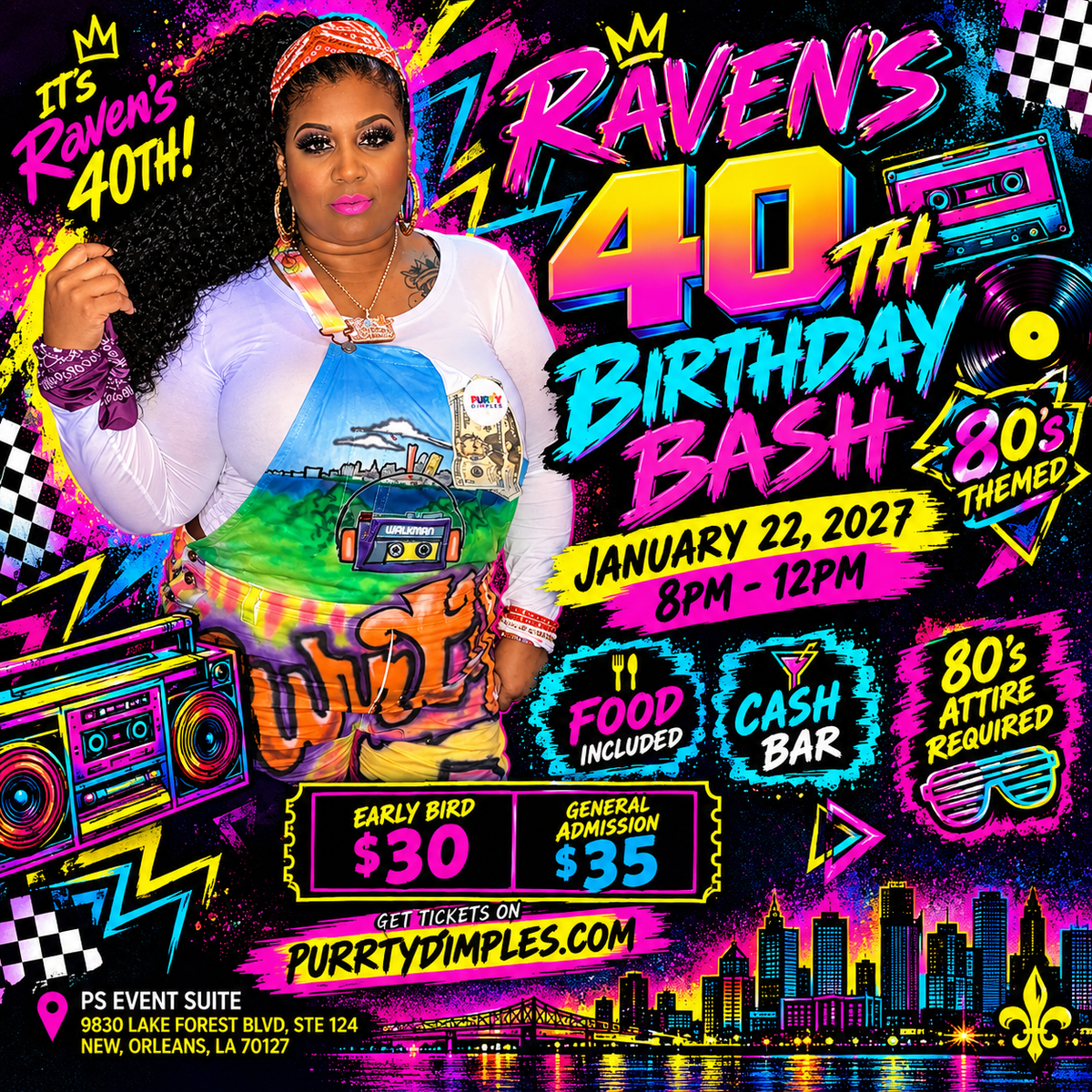Raven’s 40th Birthday Party