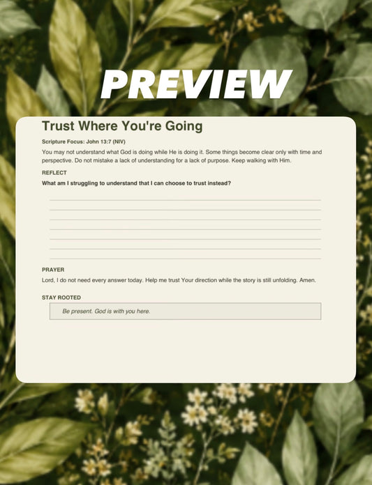 Faith & Patience: A 31-Day Devotional