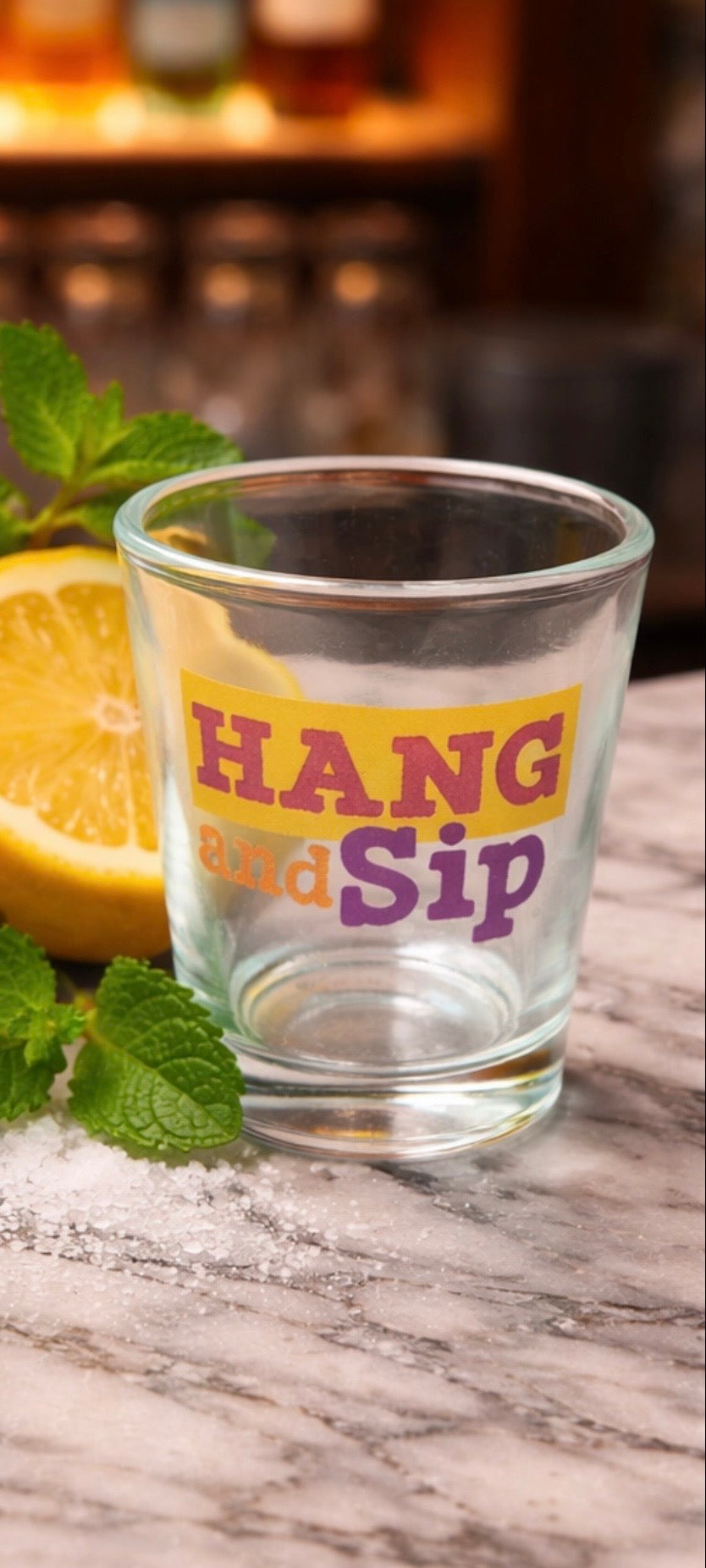 Hang & Sip Nostalgia Shot Glass