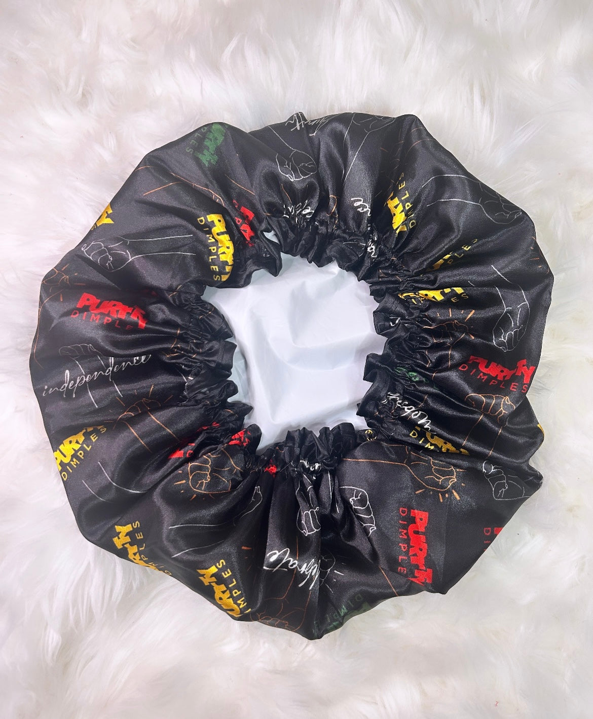 Purrty Shower Cap
