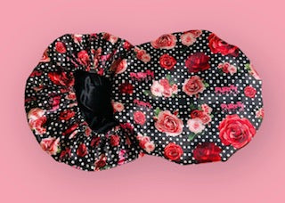 Pretty Purrty Roses Bonnet